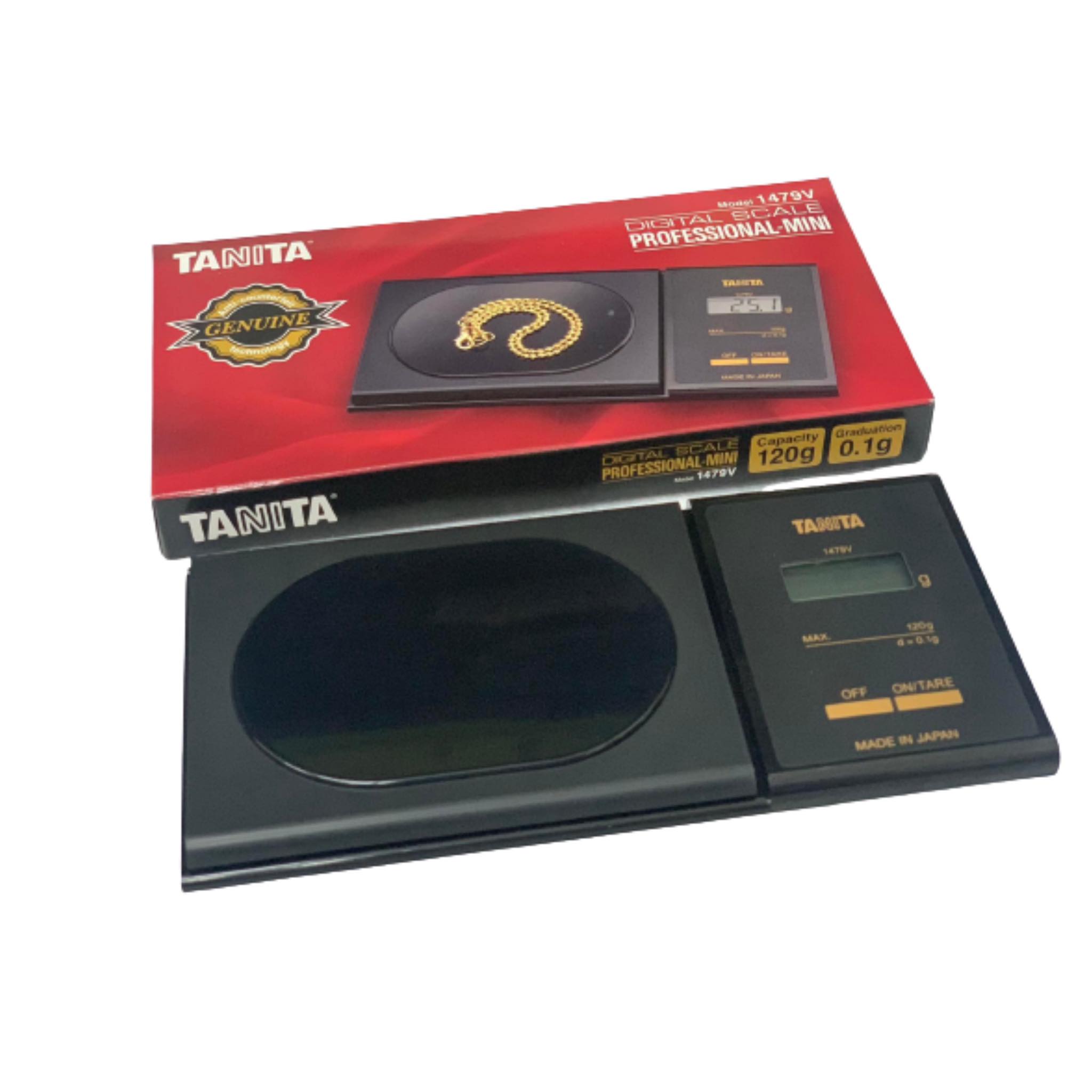 TANITA digital scale uses alkaline batteries (multi purpose)