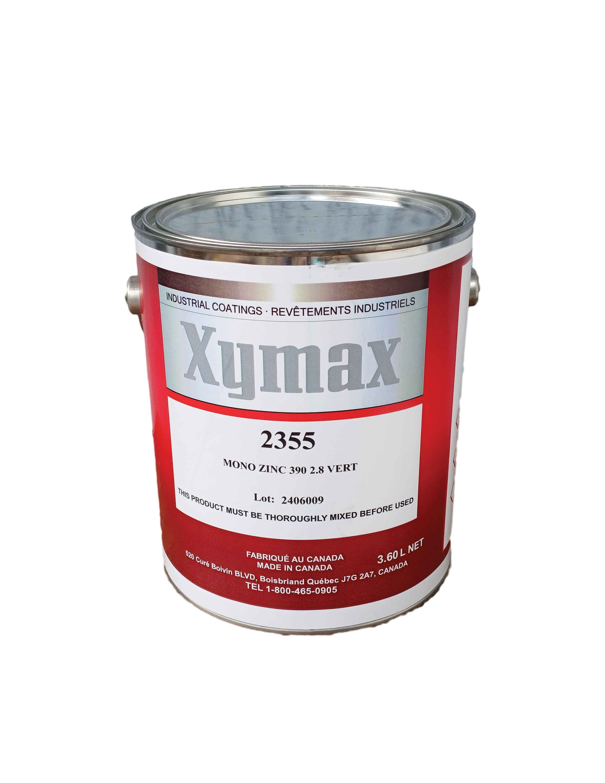 Mono Zinc 390 Cold Galvanize Industrial Marine Paint - Antirust Primer