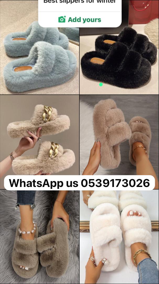 Women winter slipper