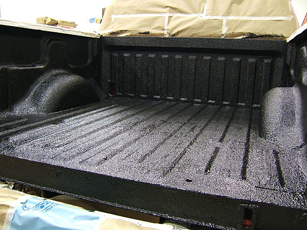 Bucket Truck Bedliner Coating