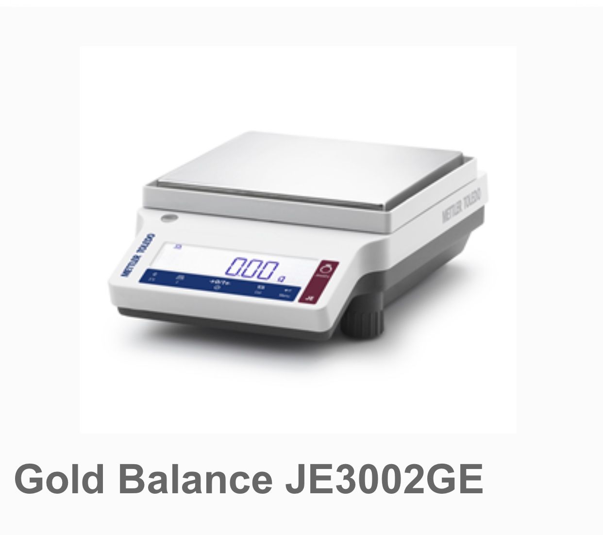 METTLER TOLEDO GOLD BALANCE 3KG MANUAL