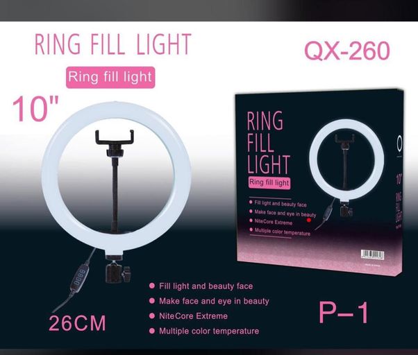 Ring light tripod stand